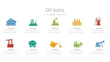 PowerPoint Infographic - 046 Oil Icons