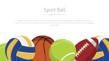 PowerPoint Infographic - 035 Sports Balls