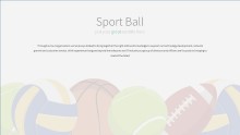 PowerPoint Infographic - 043 Sports Balls