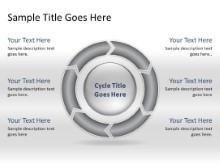 Download chrevoncycle a 6gray clockwise PowerPoint Slide and other software plugins for Microsoft PowerPoint