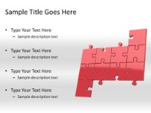 Download puzzle 10a red PowerPoint Slide and other software plugins for Microsoft PowerPoint