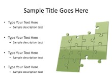 Download puzzle 11b green PowerPoint Slide and other software plugins for Microsoft PowerPoint