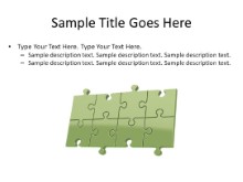 Download puzzle 8d green PowerPoint Slide and other software plugins for Microsoft PowerPoint