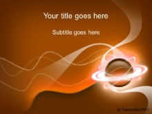 Download whirly orb orange PowerPoint Template and other software plugins for Microsoft PowerPoint