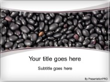 Download black beans PowerPoint Template and other software plugins for Microsoft PowerPoint