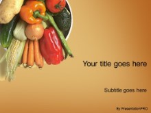 Download veggies PowerPoint Template and other software plugins for Microsoft PowerPoint