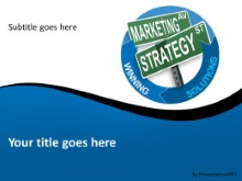 PowerPoint Templates - Marketing Strategy Direction
