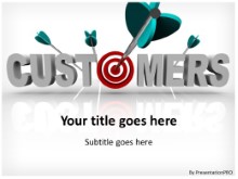 PowerPoint Templates - Target Customer Bullseye