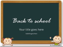 PowerPoint Templates - Back To School Kids