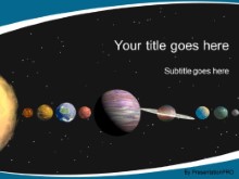 PowerPoint Templates - Astronomy Solar System
