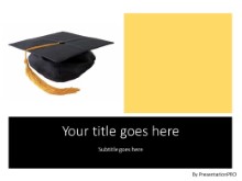PowerPoint Templates - Graduation Cap