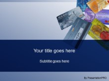 PowerPoint Templates - Creditcardpile Blue