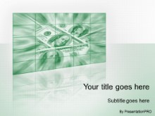 PowerPoint Templates - Money Motion Green