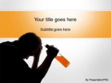 Download alcohol addiction PowerPoint Template and other software plugins for Microsoft PowerPoint