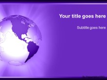Download northamerica rays purple PowerPoint Template and other software plugins for Microsoft PowerPoint