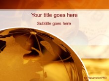 Download orange globe dollars PowerPoint Template and other software plugins for Microsoft PowerPoint