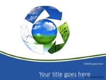 Recycle Resources PPT PowerPoint Template Background
