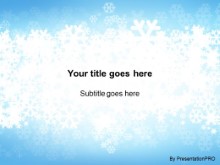 Download christmas snow flakes PowerPoint Template and other software plugins for Microsoft PowerPoint