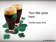 Download irish beer PowerPoint Template and other software plugins for Microsoft PowerPoint