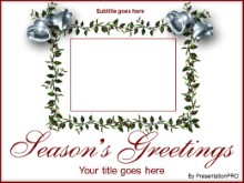 Download seasons greeting 02 PowerPoint Template and other software plugins for Microsoft PowerPoint