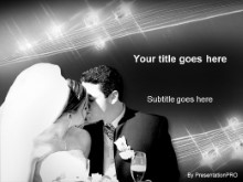 Download wedding kiss PowerPoint Template and other software plugins for Microsoft PowerPoint