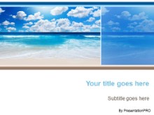 Download beach landscape PowerPoint Template and other software plugins for Microsoft PowerPoint