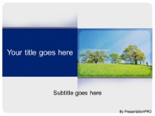 Download oak tree in spring PowerPoint Template and other software plugins for Microsoft PowerPoint