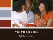 Download family four PowerPoint Template and other software plugins for Microsoft PowerPoint