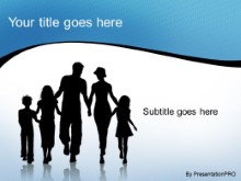Download silhouette family PowerPoint Template and other software plugins for Microsoft PowerPoint