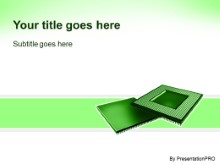 Download semiconductor green PowerPoint Template and other software plugins for Microsoft PowerPoint