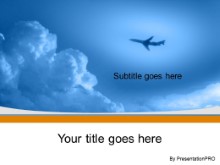 Download high altitude orange PowerPoint Template and other software plugins for Microsoft PowerPoint