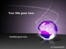 Download bin globe purple PowerPoint Template and other software plugins for Microsoft PowerPoint
