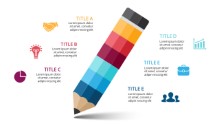 PowerPoint Infographic - Pencil