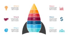 PowerPoint Infographic - Pyramid Rocket 02
