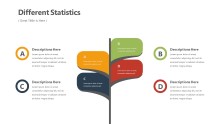 PowerPoint Infographic - Statisitcs Stand Infographic Layout
