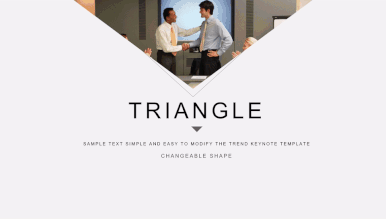 Animated PowerPoint Presentations Triangles