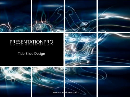 Abstract 0365 PowerPoint Template title slide design