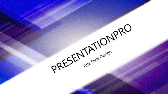 Abstract Technical B Widescreen PowerPoint Template title slide design