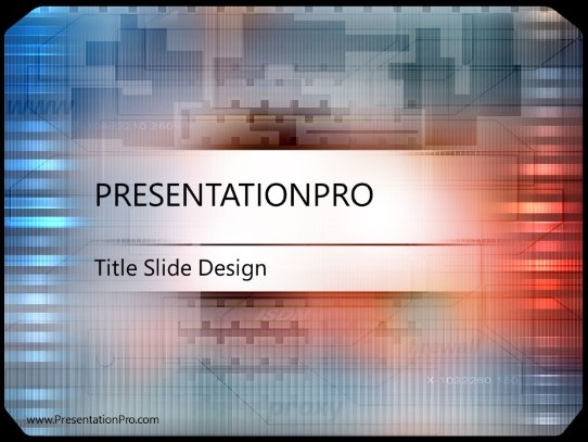 Chips PowerPoint Template title slide design