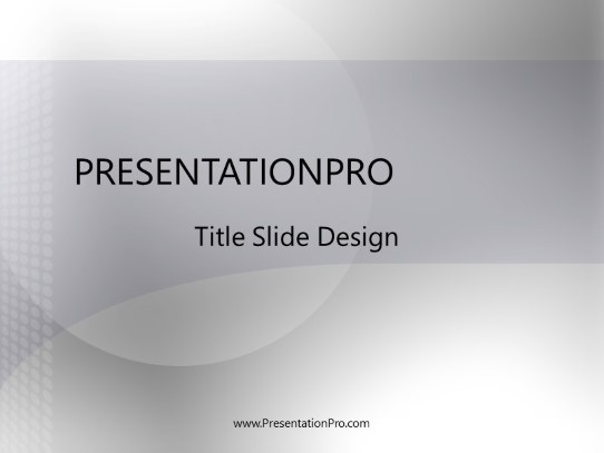 Daymoon PowerPoint Template title slide design