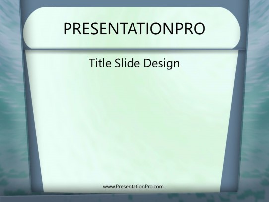 Deco PowerPoint Template title slide design