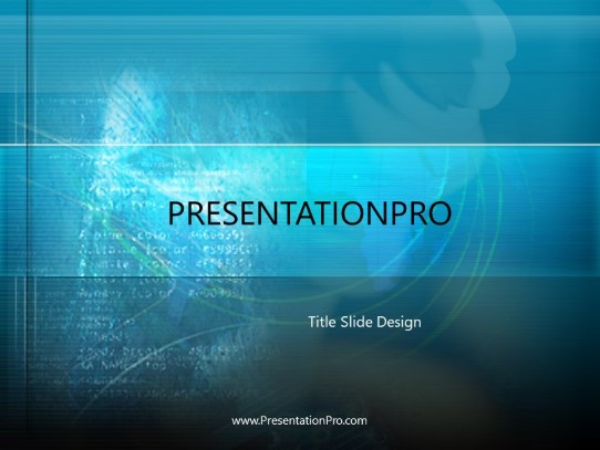 Match PowerPoint Template title slide design