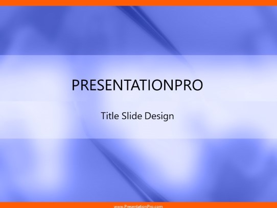 Railing PowerPoint Template title slide design