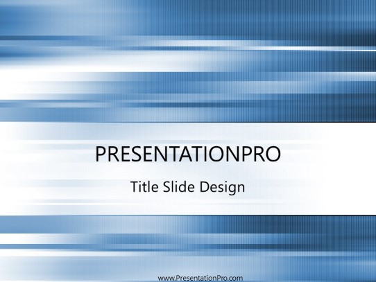Rubberoth PowerPoint Template title slide design