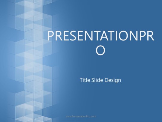 Stacked Blocks 02 PowerPoint Template title slide design