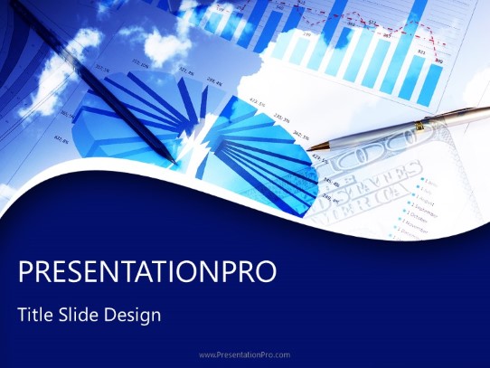 Business Analysis Results PowerPoint Template title slide design