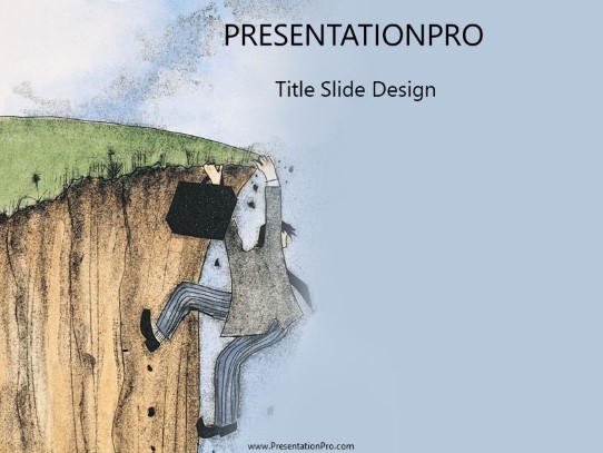 Concept08 PowerPoint Template title slide design