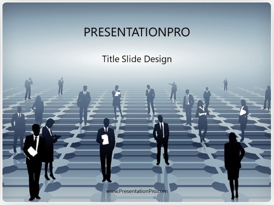 Performance Structure PowerPoint Template title slide design