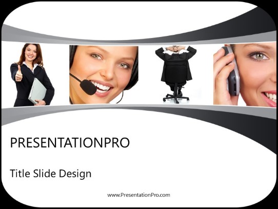 Busy Day 04 PowerPoint Template title slide design