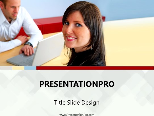 Creative Minds PowerPoint Template title slide design